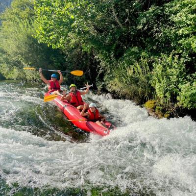 Rafting on Cetina River
