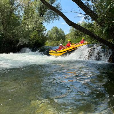 Rafting on Cetina River